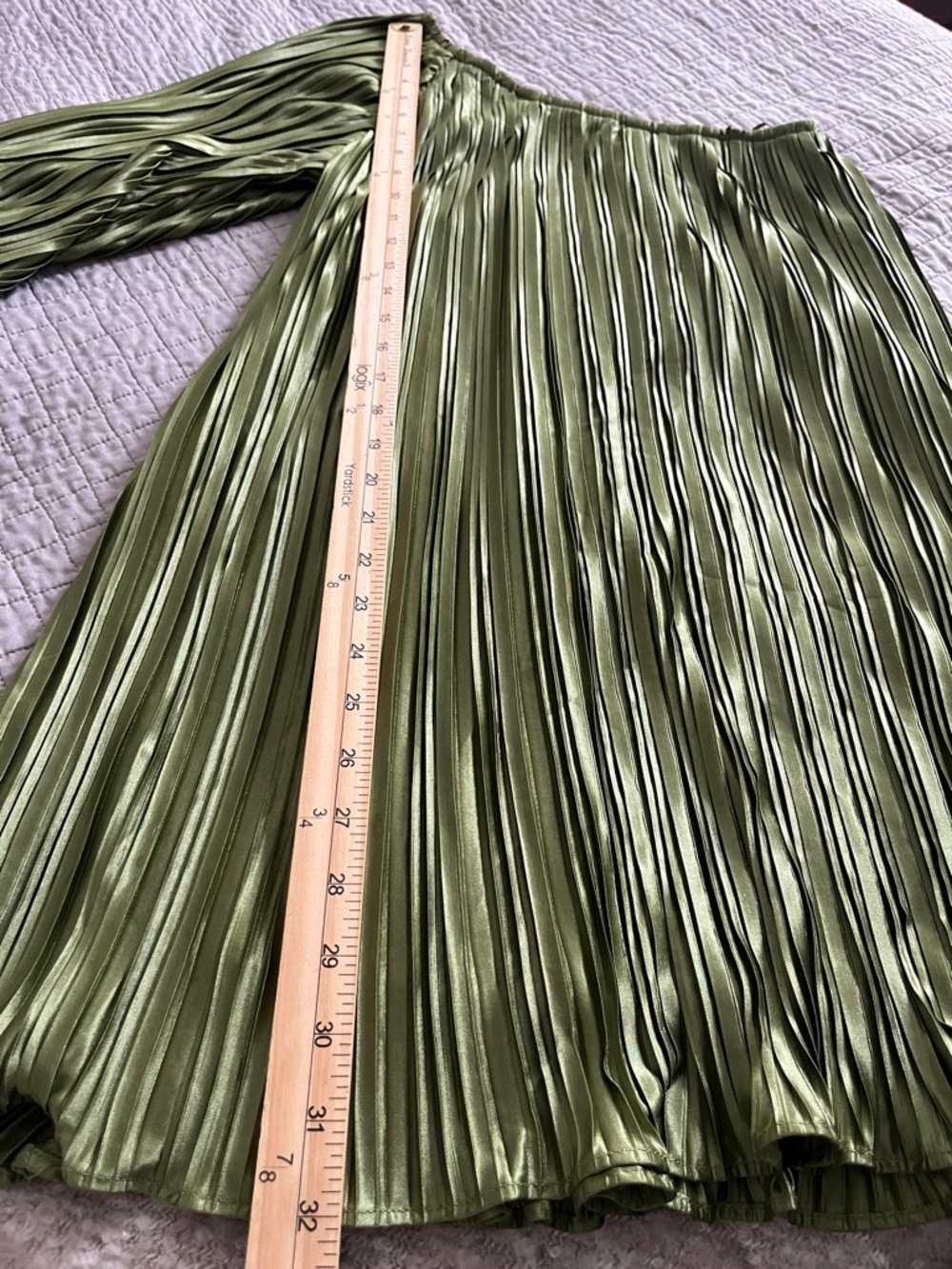 VICI Olive One-Shoulder Pleated Mini Dress - Picture 12 of 12